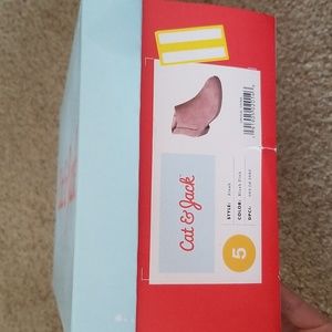 Cat and Jack Pink Boots Size 5
